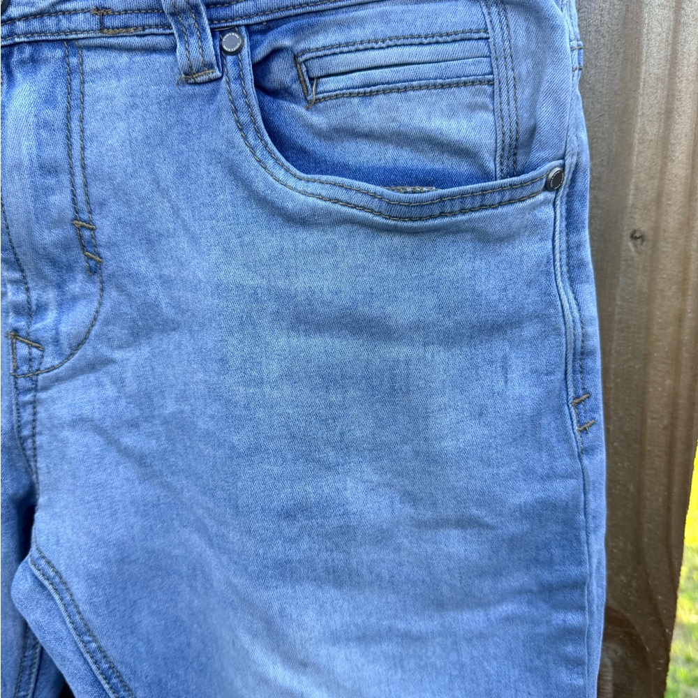 Steve’s Jeans Light Wash Slim Fit Denim Jeans Size 32x30 Stretch Casual - Picture 7 of 11